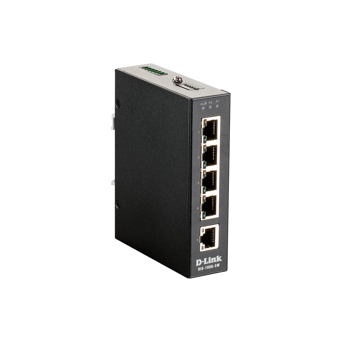 D-Link DIS-100G-5W 5-Port Gigabit Unmanaged Industrial Switch